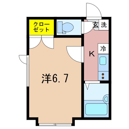 ケルンの物件間取画像